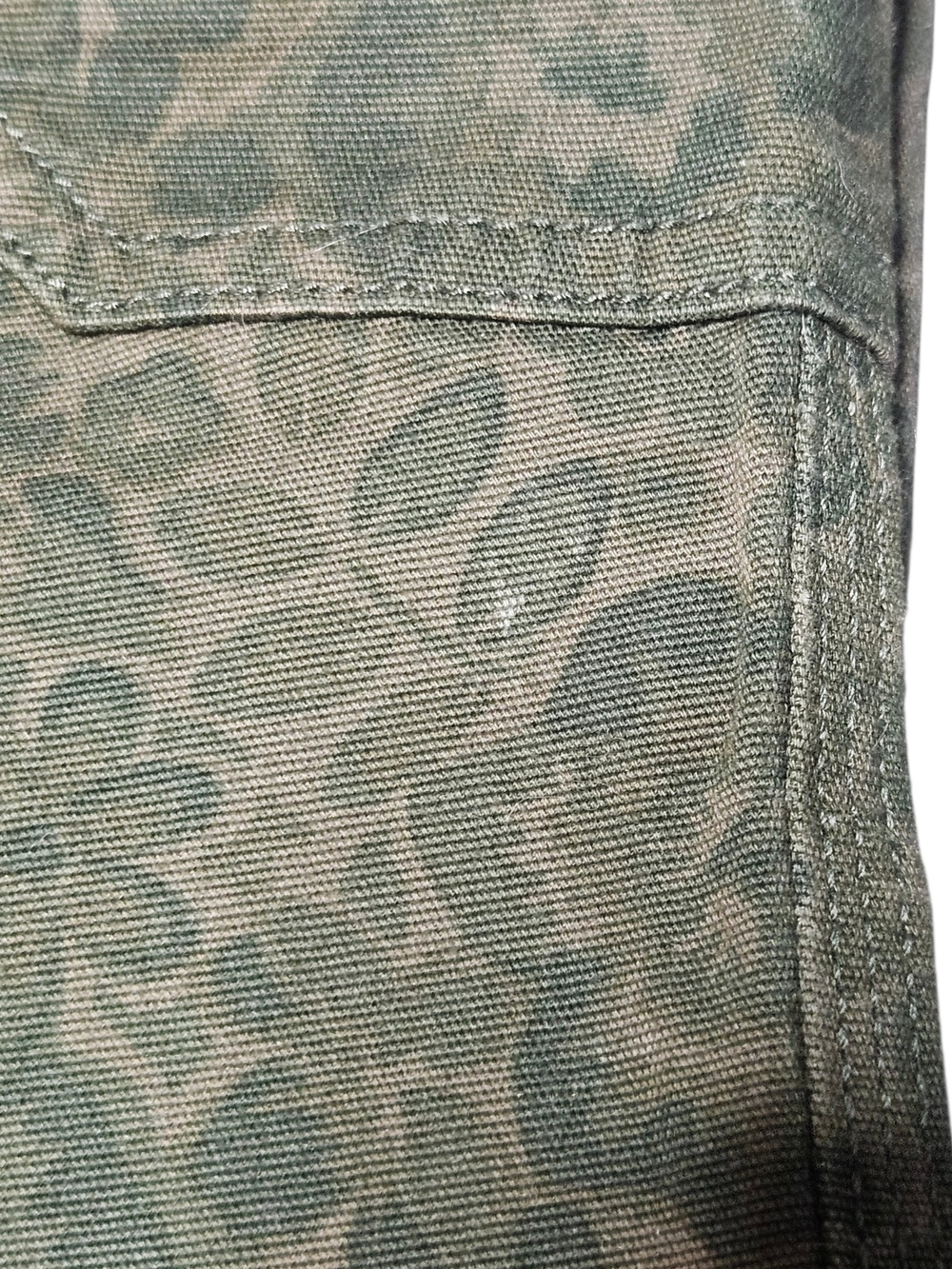 Duluth Trading Co Fkex Fire Hose Olive Floral Camo Cargo Pants 14x29, 8 Pockets! - Picture 13 of 13